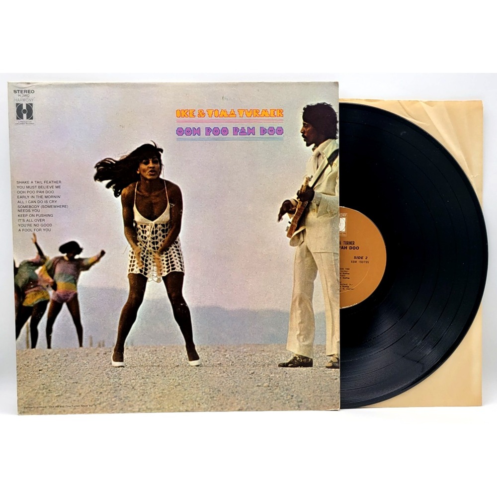 IKE & TINA TURNER - OOH POO PAH DOO - SOUL FUNK LP HARMONY